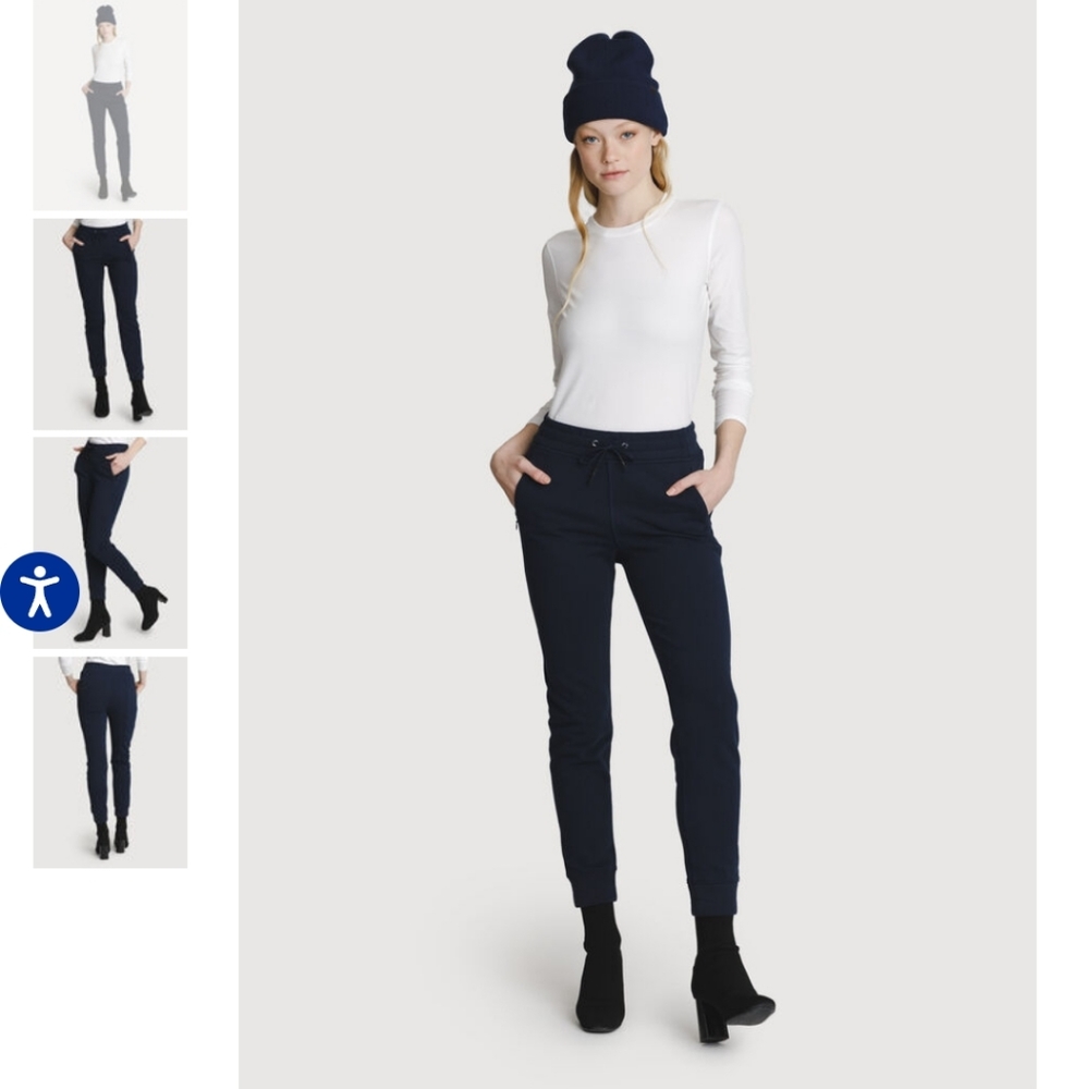 Kit and ace NWT pull on Terry joggers